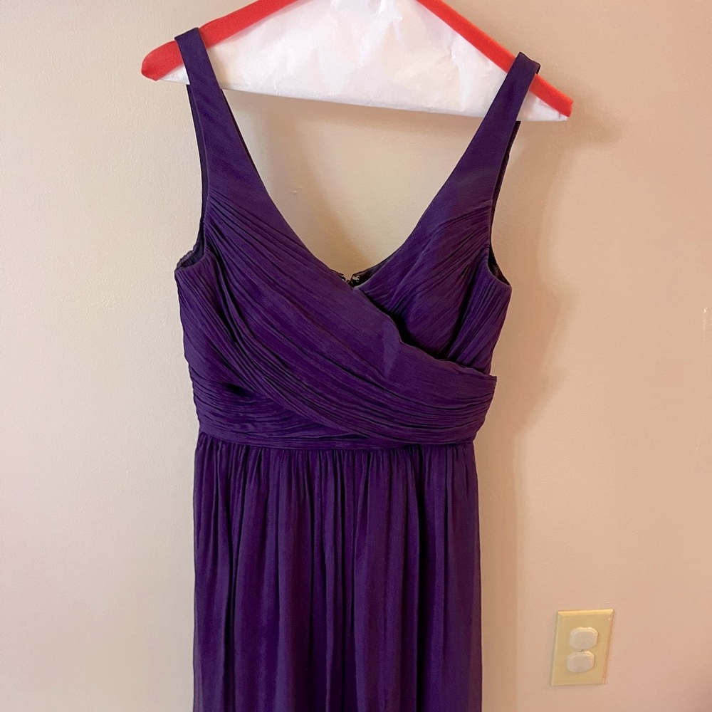 Jcrew plum bridesmaid formal dress size 4